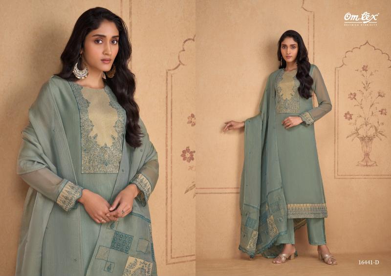 Omtex nicole jute dress material wholesale